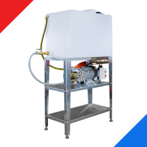CARWASH - TRIPLE MOTOR STAND (Machine & Water Tank)