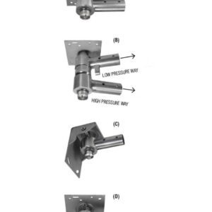 MV Boom Bracket Ceiling Mount Double