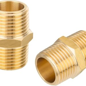 Nipple Brass 2" Male x 2" Male