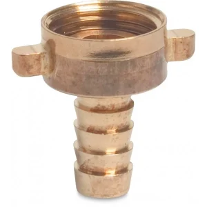 Nut & Tail Brass 1/4" Female x 1/4" Tail