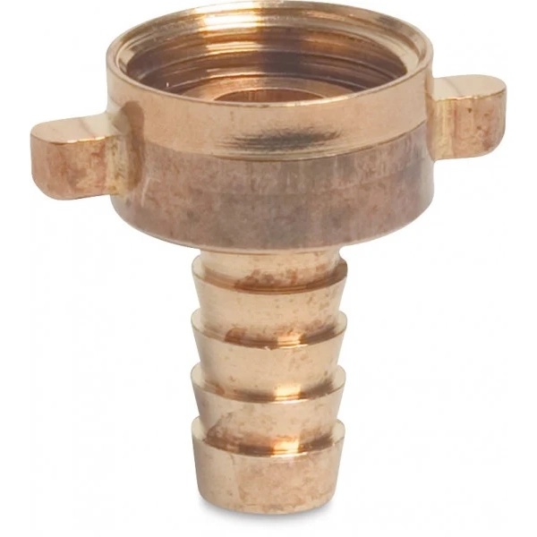 Nut & Tail Brass 1/4" Female x 5/6" Tail - Image 2