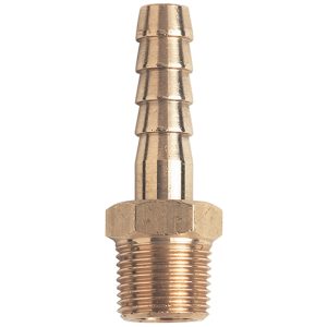 Hose Tail Brass 1" Male x 1" Tail